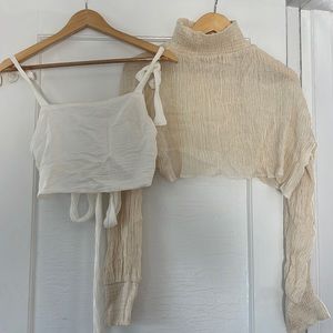 Organic crinkle Savannah morrow tops - XS/S